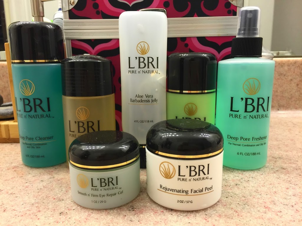 What are some products sold by L'Bri Skin Care?