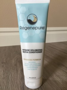 Regenepure Intense Volumizing biotin conditioner for hair review