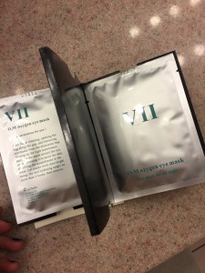 VII Overnight Eye Mask Skincare review