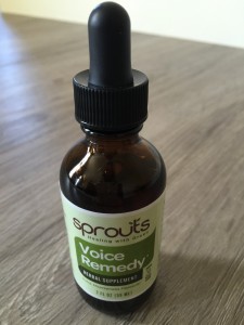 Sprouts Voice Remedy Herbal Supplement review + giveaway