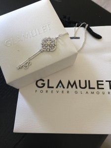 Glamulet silver key pendant necklace 