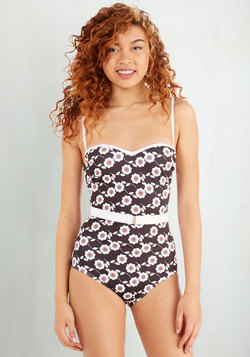 Daisy is on you one piece swimsuit from mod cloth
