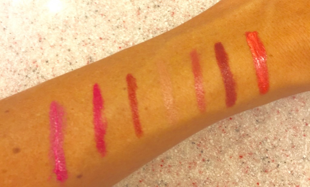 Butter London lip crayon Swatches