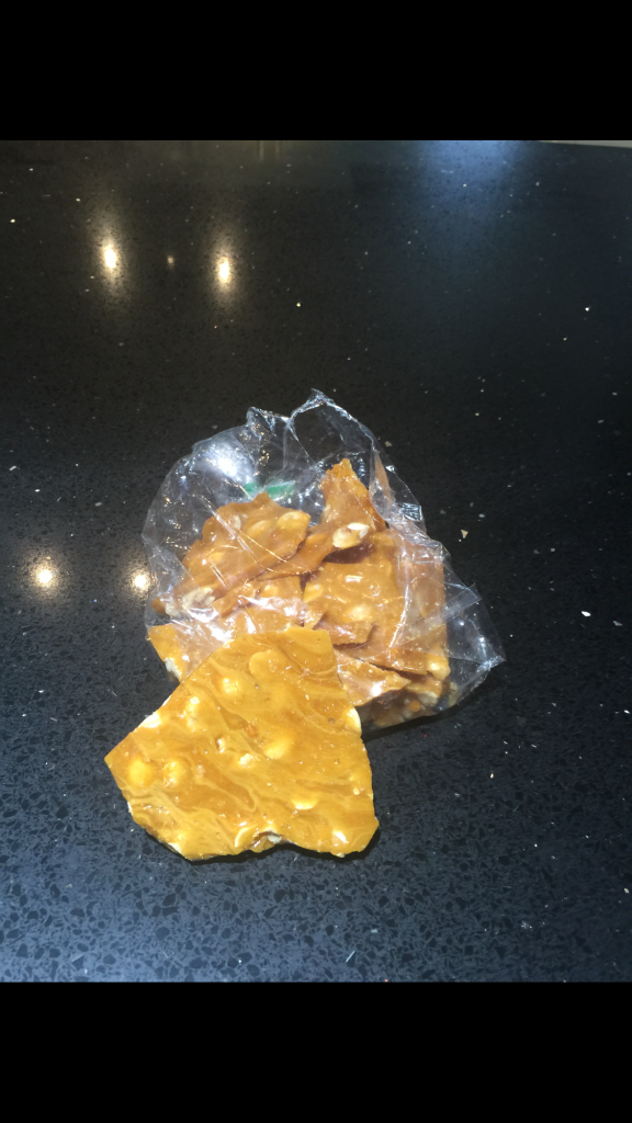 peanut brittle by Gourmet Gifter