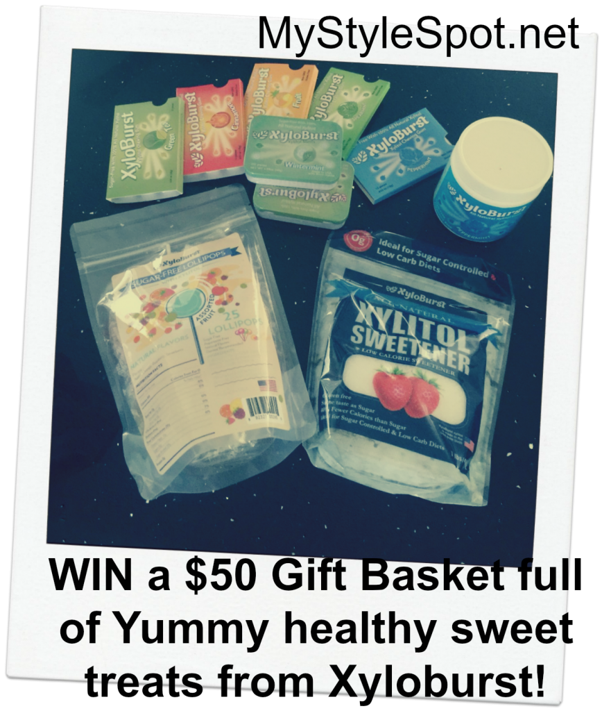 Win $50 gift basket of yummy healthy sweet treats from Xyloburst!