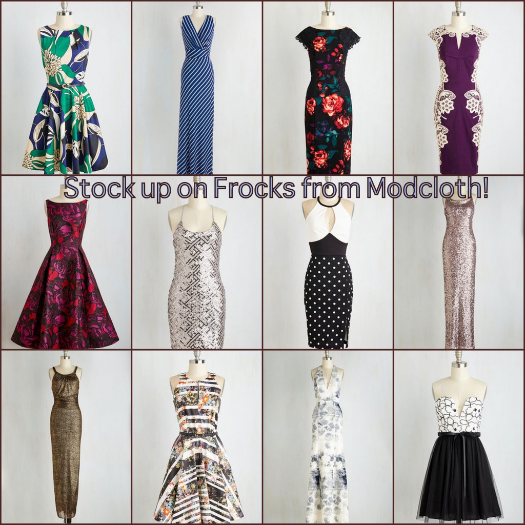 Stock up on Frocks from ModCloth! Don't miss the Savings!