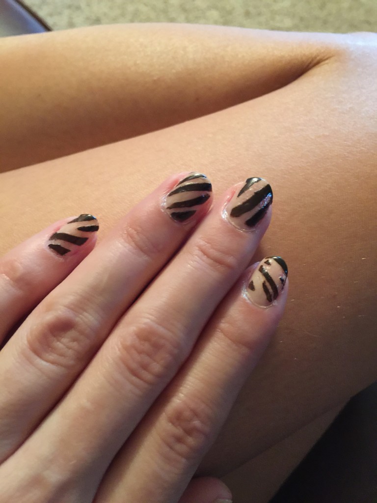 primp my nails zebra