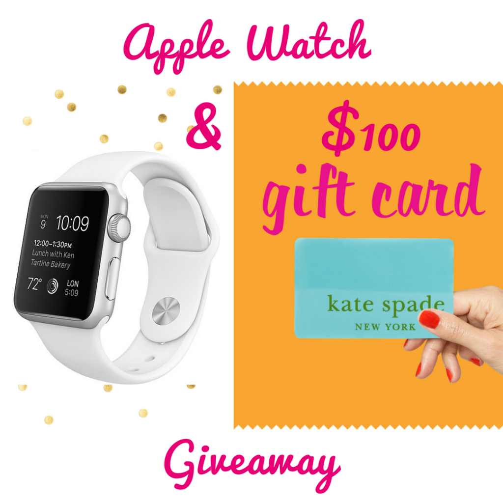 apple watch and kate spade giveaway