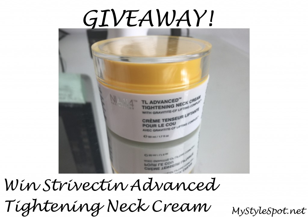 Giveaway: Win Strivectin neck tightening cream