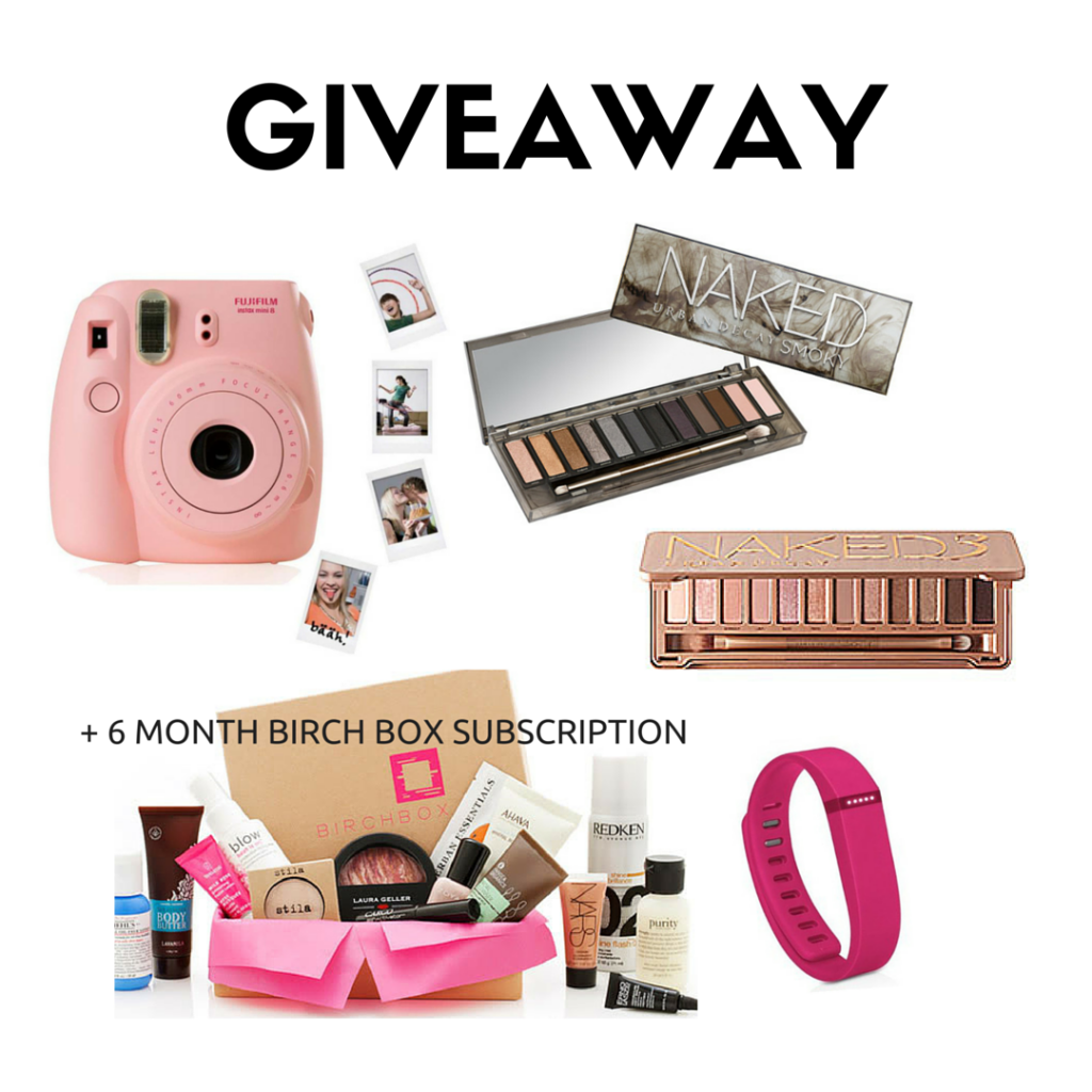 Win cosmetics and a camera