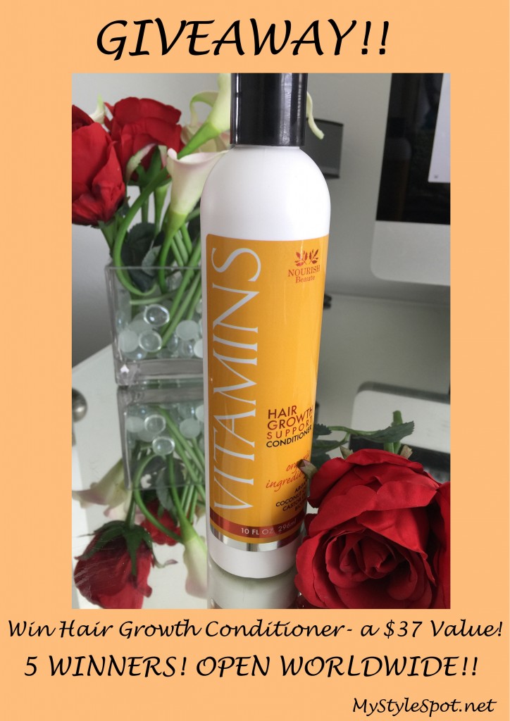 vitamins hair growth conditioner giveaway 
