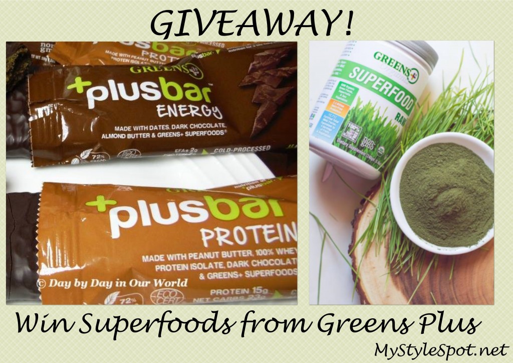 greens plus super foods giveaway
