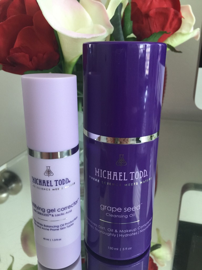 Michael todd oil cleansing wash and serum