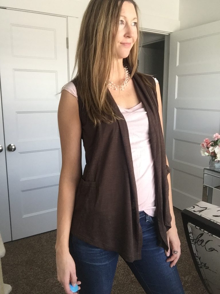 Cute Lightweight Vest Perfect for Spring Layering