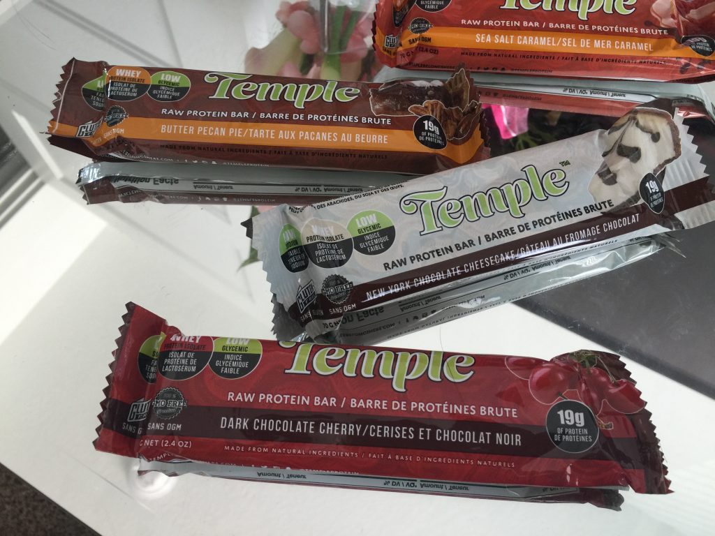 temple protein bars 
