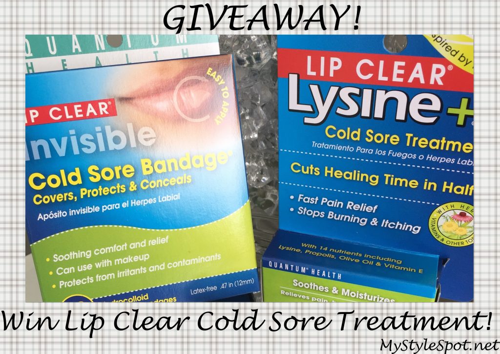 lip-clear cold sore treatment giveaway