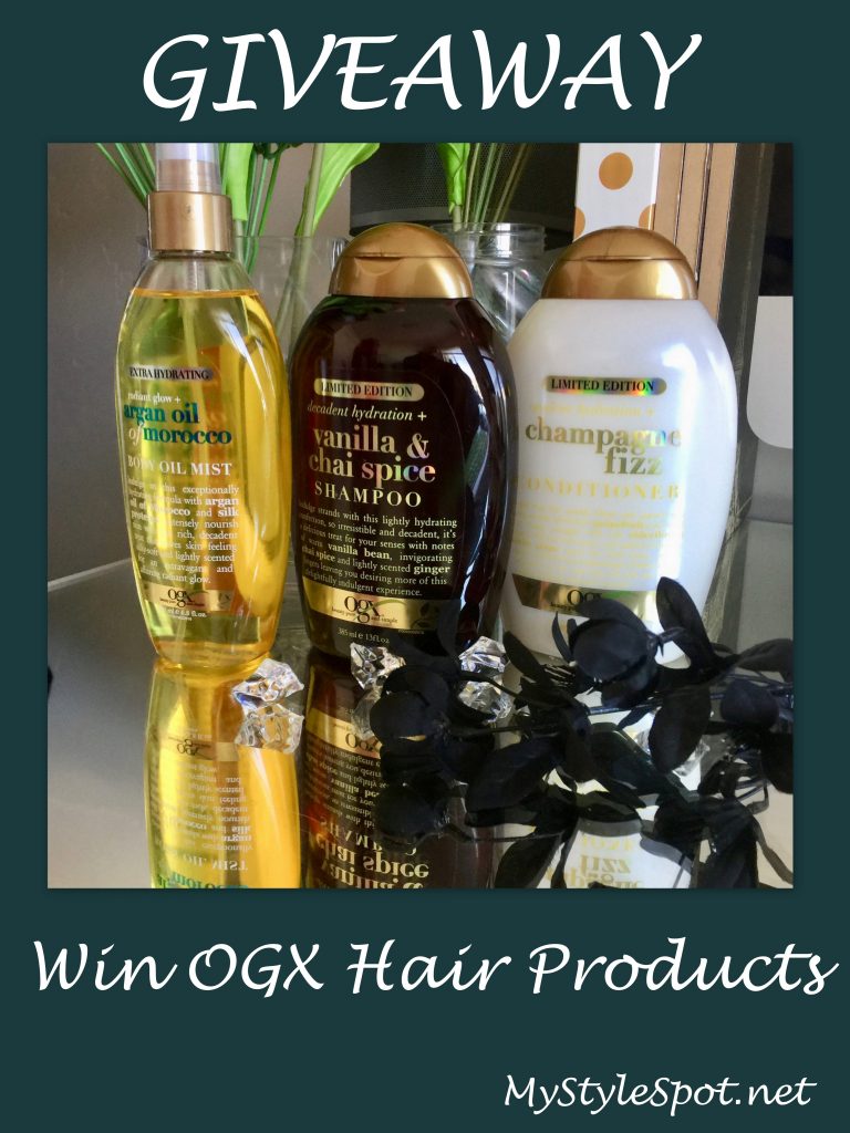 OGX hair product giveaway