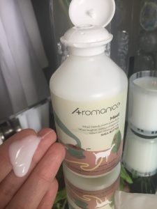 aromanice shower cream with lavender 