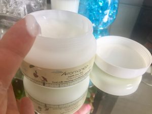 aromanice goat milk and lavender bath and body products