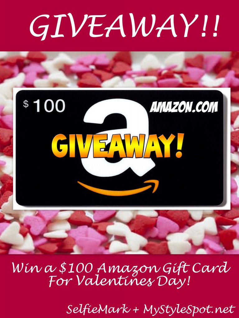 Win a $100 Amazon Gift Card from SelfieMark app and MyStyleSpotnet