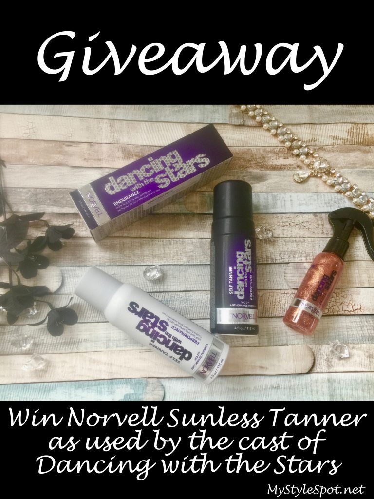 Win Norvell Sunless Tanner as used by the cast of Dancing with the Stars