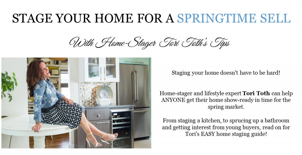 How to Stage Your Home for A Sale This Spring