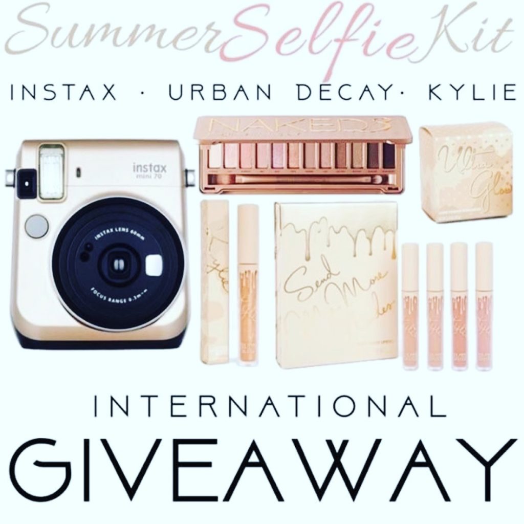 GIVEAWAY: Win an Instax Camera, Urban Decay & Kylie Cosmetics - or CASH!