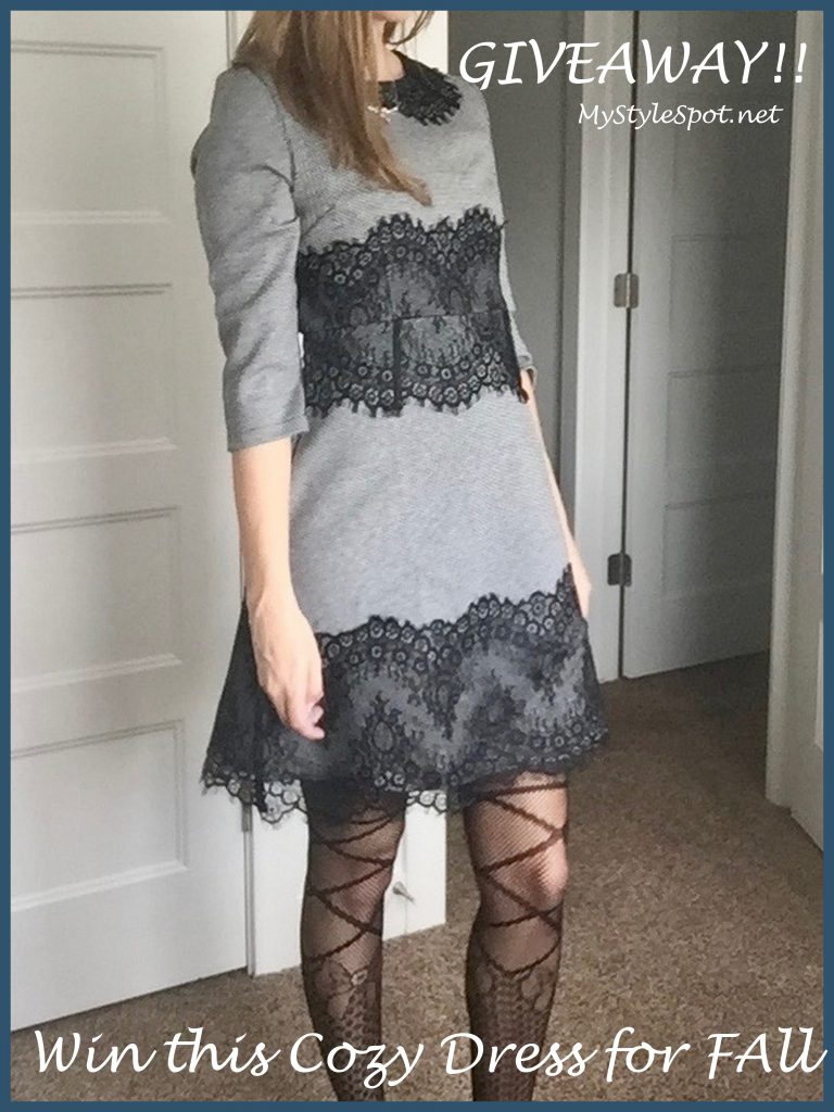 GIVEAWAY: Win a Chic Cozy Lace Dress for Fall + Over 45 Other Prizes