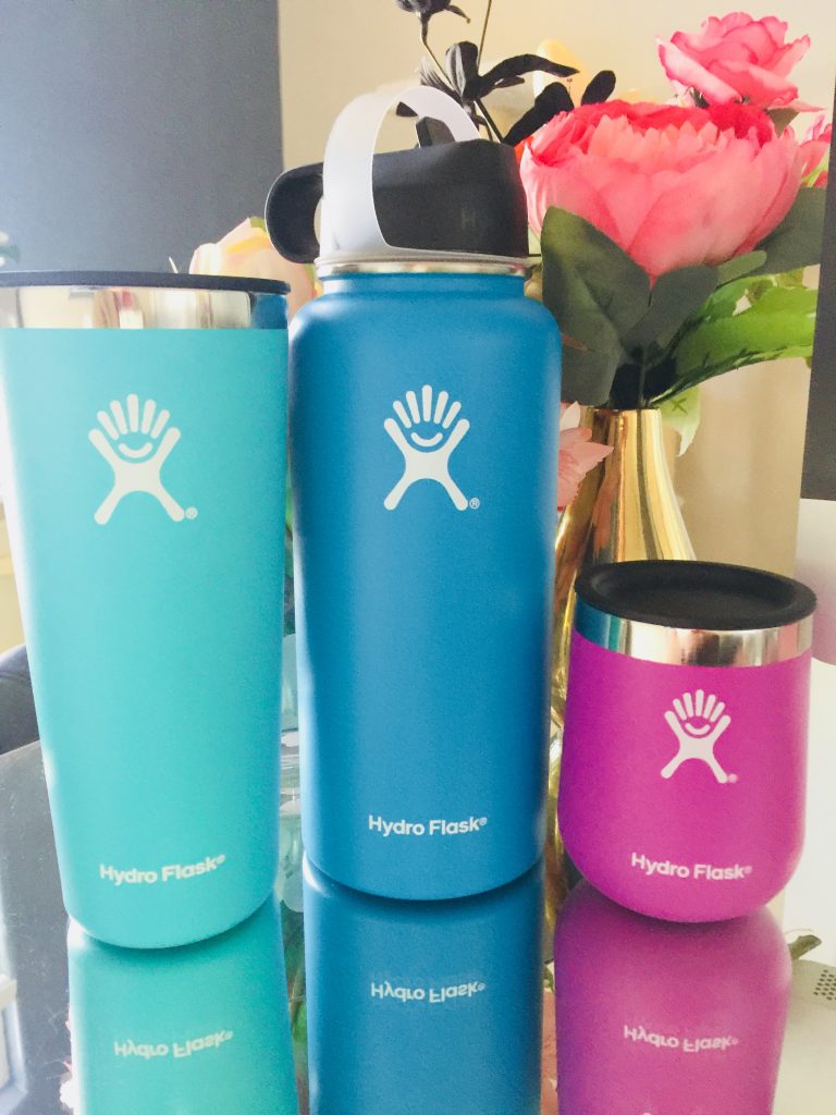 hydroflask tumbler and water bottle 
