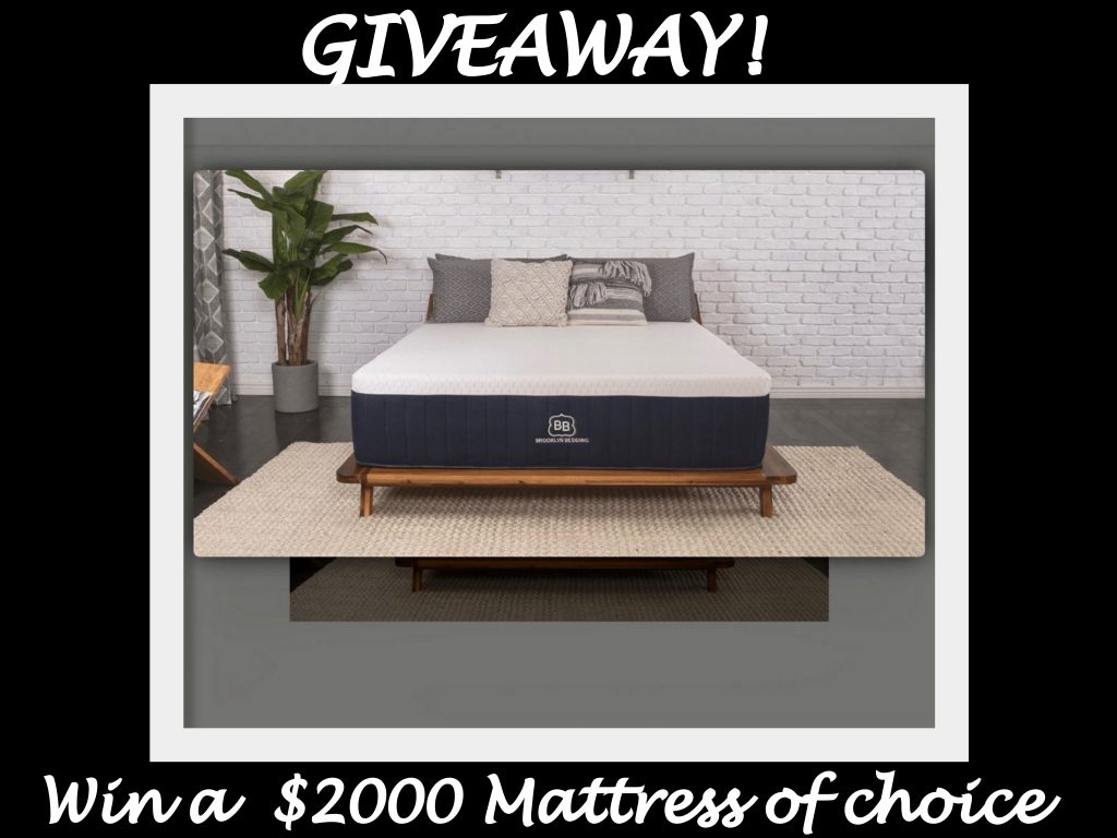 GIVEAWAY: Win a $2000 Dreamy Bed from Brooklyn Bedding