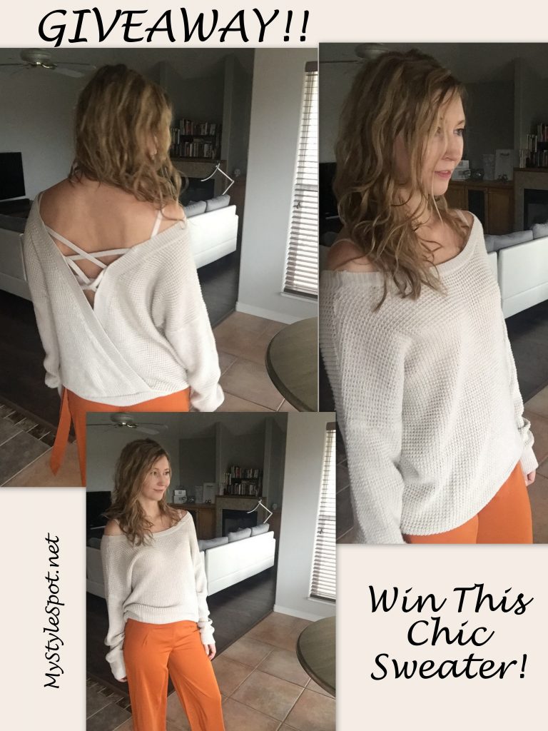 GIVEAWAY: Win a Chic Sweater + TONS of Other Fab Prizes in the Winter is Coming Giveaway Event