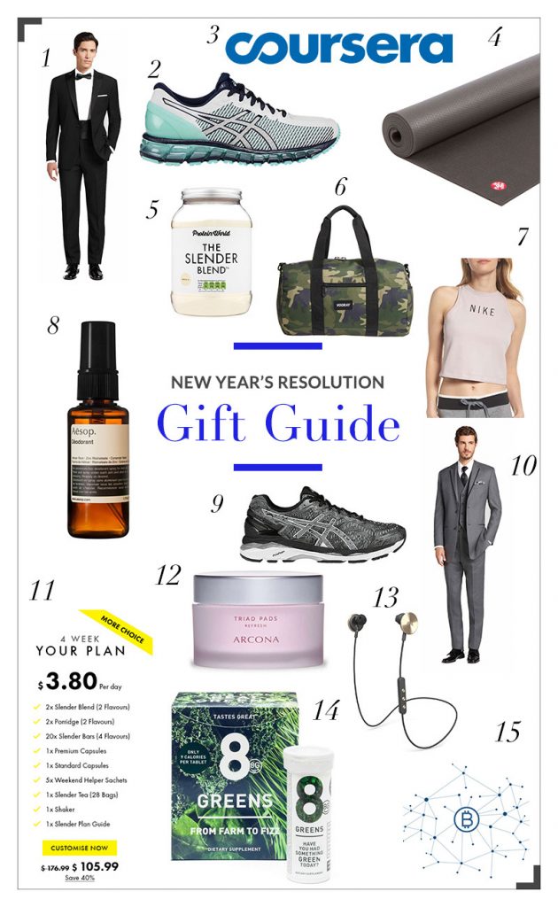New Years Resolution Gift Guide