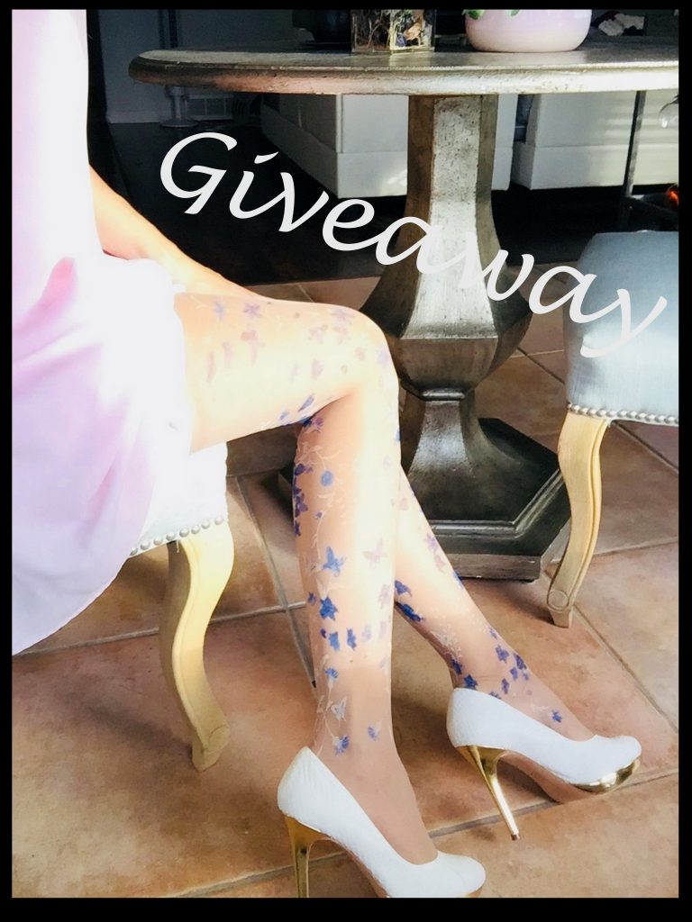 Win a pair of floral tights