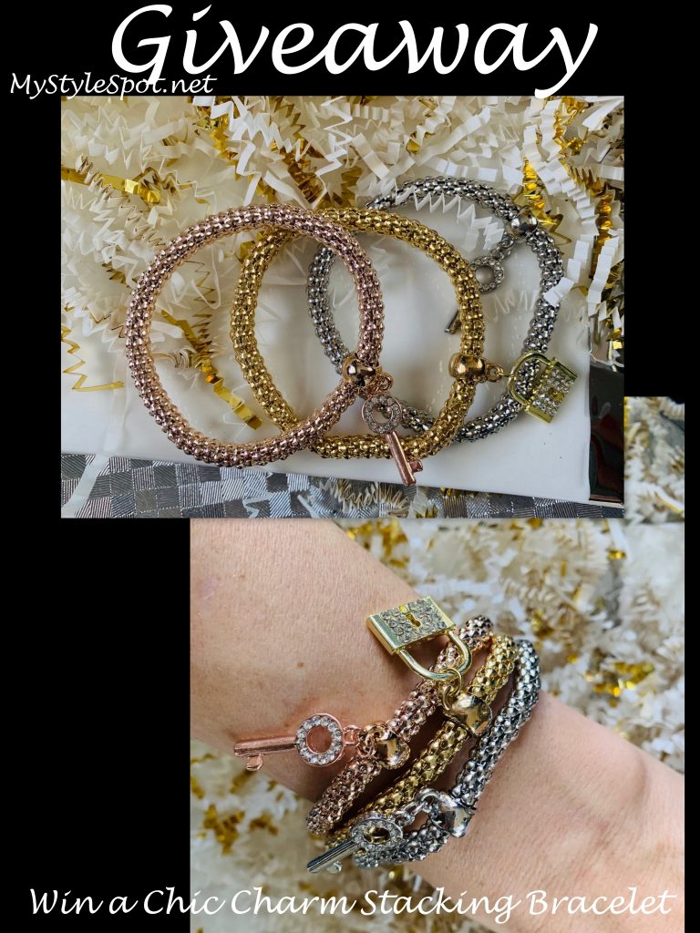charm stacking bracelet giveaway