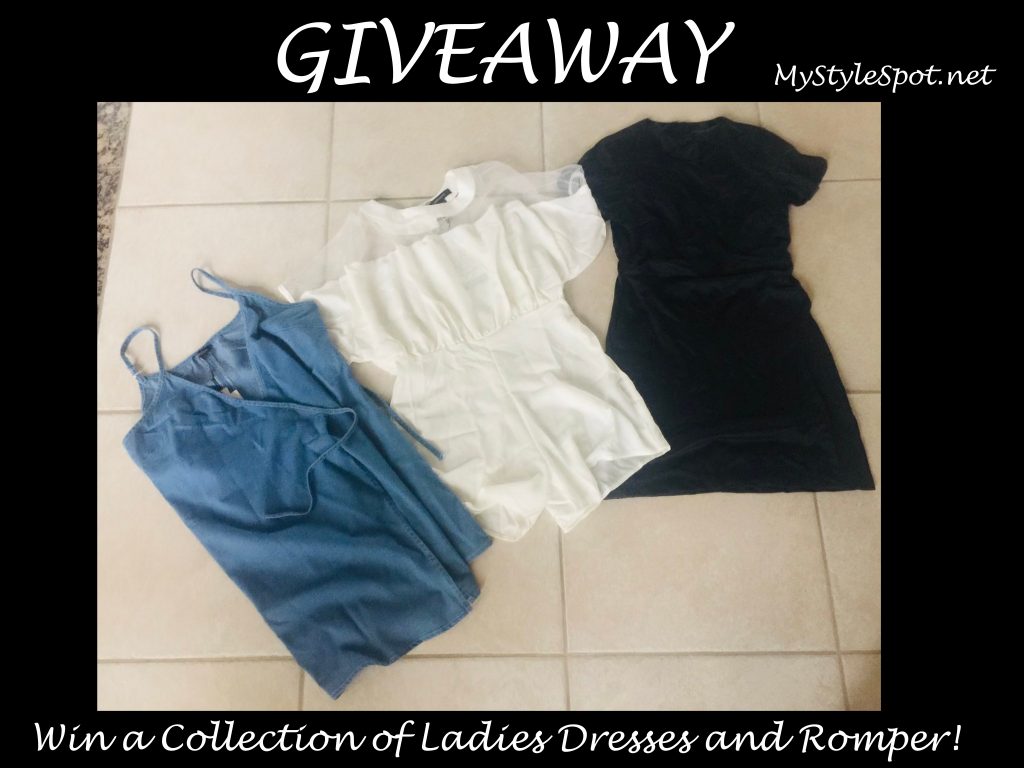 Win an assortment of ladies dresses and romper!