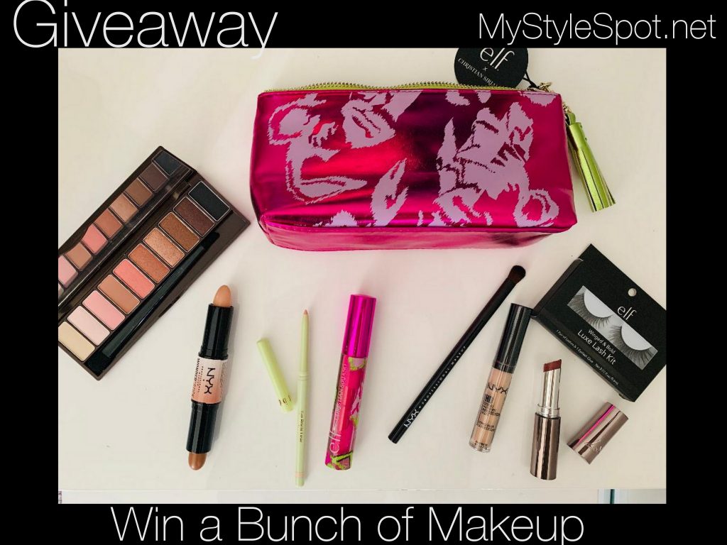 GIVEAWAY: Win a Bunch of Makeup + A Limited Edition Christian Siriano Makeup Bag