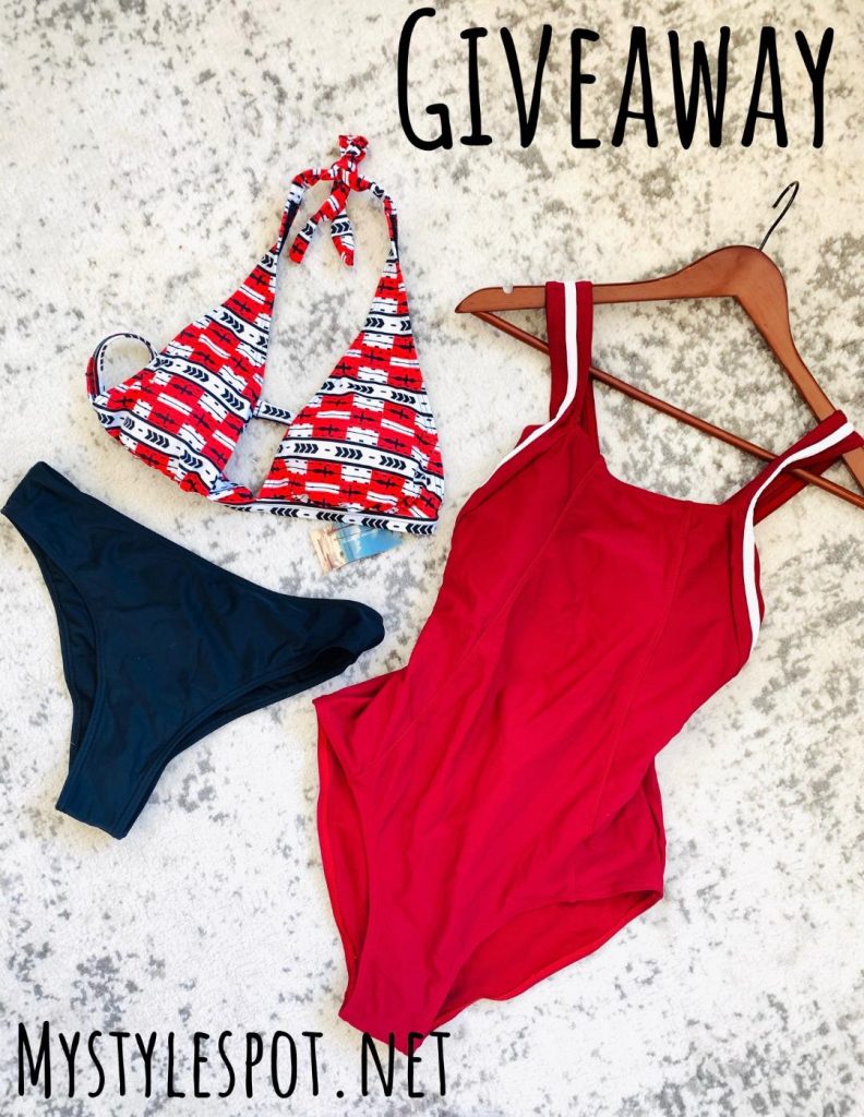 Enter to win a ladies swimsuit prize package