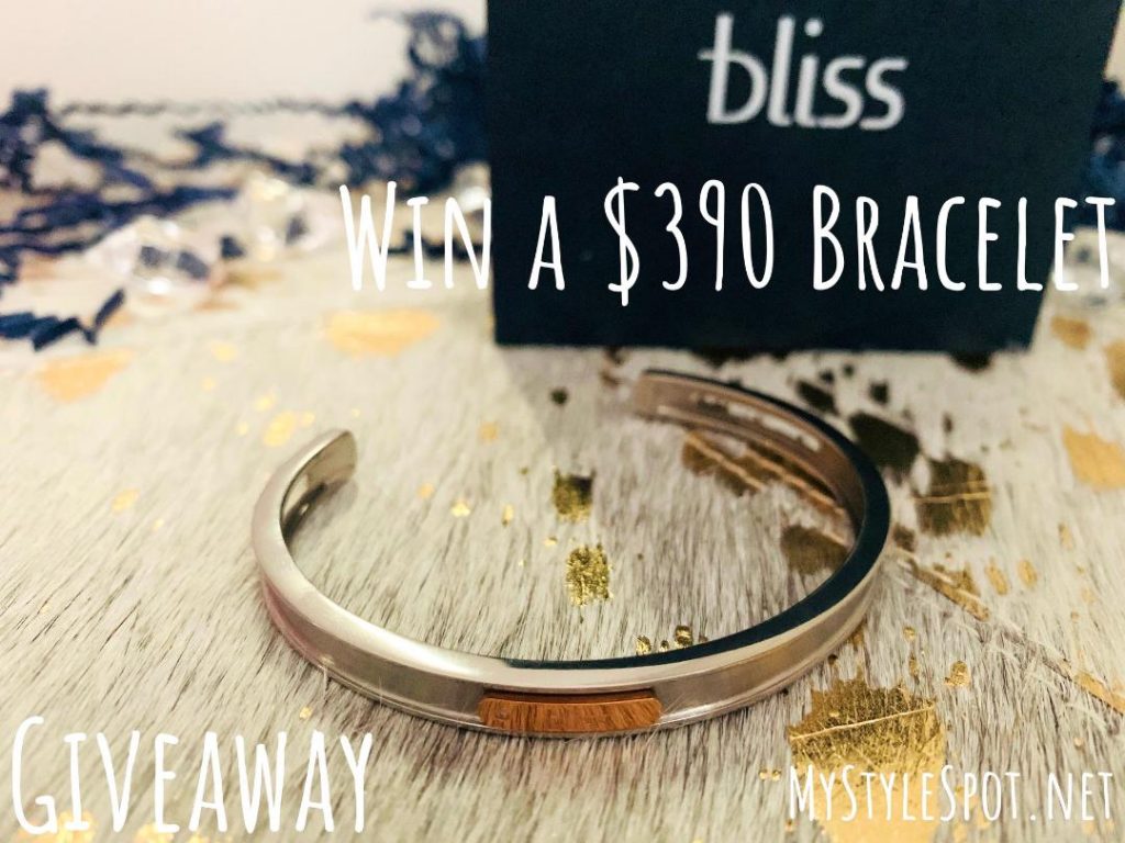 Enter to win a $390 Titanium and rose gold bracelet 