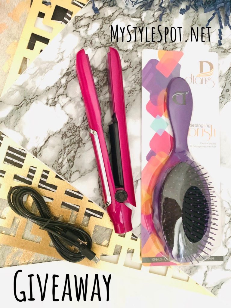 Enter to Win a Travel Hair Straightener & Brush Set