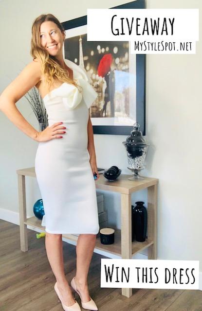 Giveaway: Enter to win a Chic White Dress