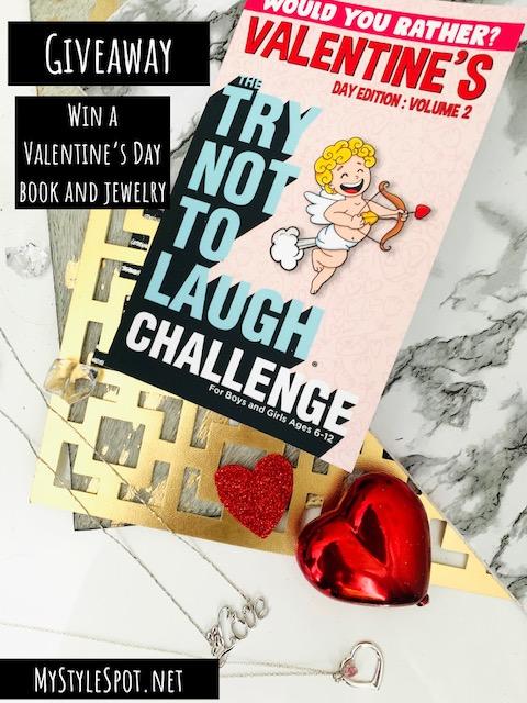 GIVEAWAY: Enter to Win a Valentine's Day Game Book & Jewelry