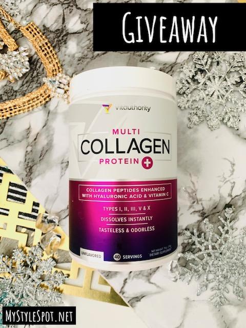 GIVEAWAY: Enter to Win Collagen Powder for Hair, Skin, & Nails
