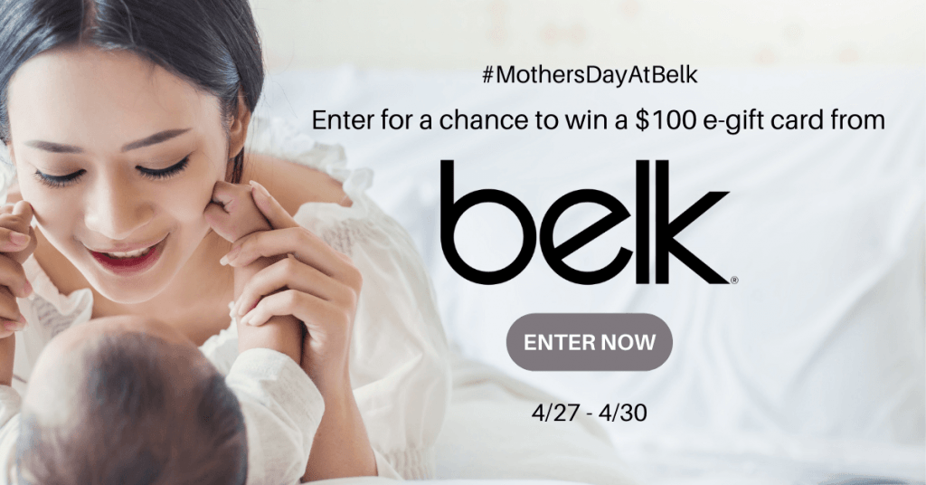 Enter to Win a $100 Belk Gift CArd