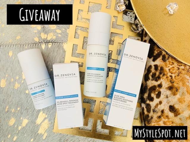 GIVEAWAY: Enter to Win Acne Skincare from Dr. Zenovia