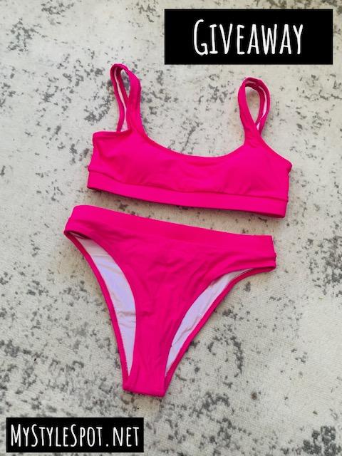 GIVEAWAY: Enter to Win a Pink Bikini