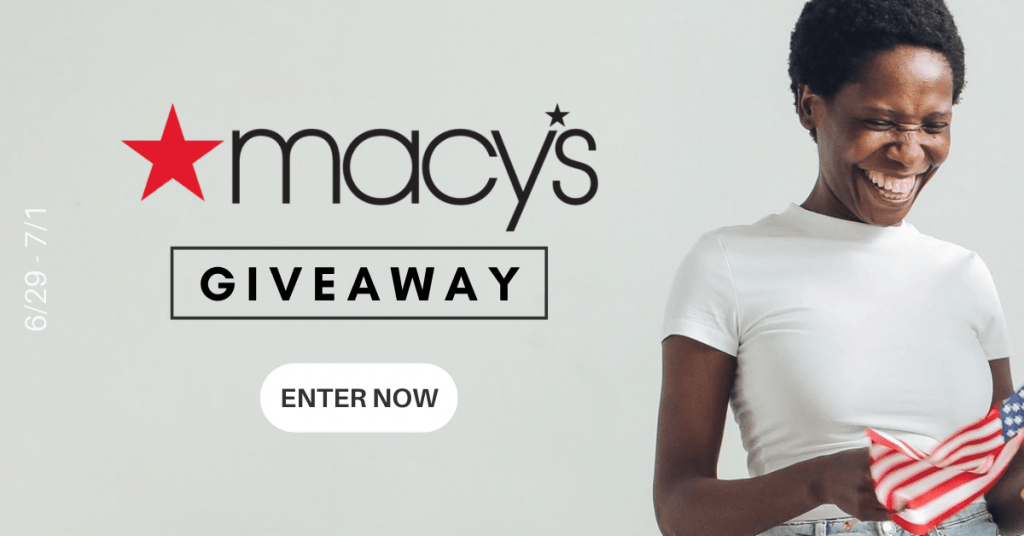 GIVEAWAY: Enter to Win a $100 Macy’s Gift Card – 5 WINNERS