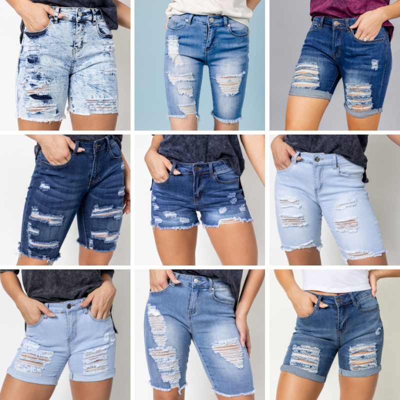 Denim Shorts & Skirts 20% OFF Lowest Marked Price