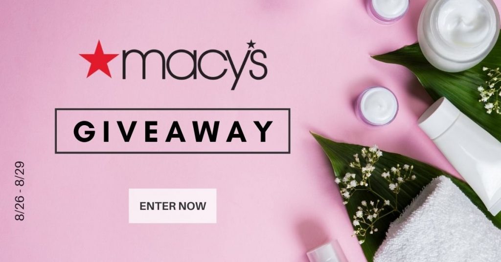 GIVEAWAY: Enter to Win a $250 Macy's Gift Card - 4 WINNERS