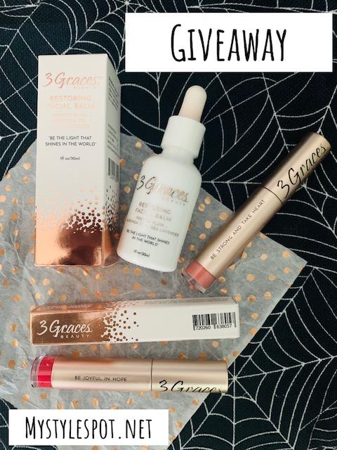 Enter to Win Skincare and makeup from 3 Graces Beauty