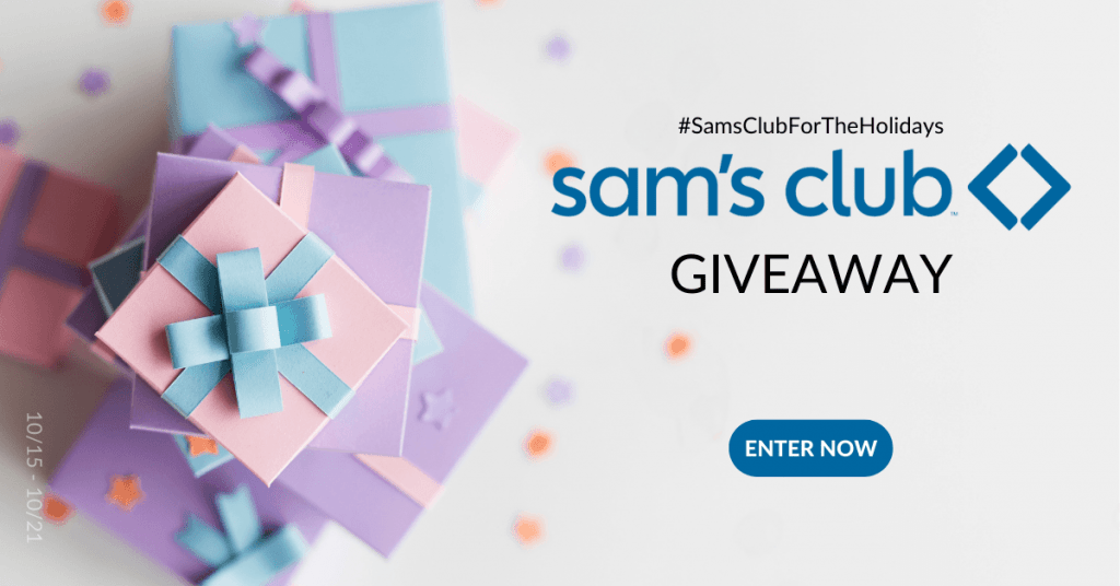 GIVEAWAY: Enter to Win a $250 Sam's Club Gift Card